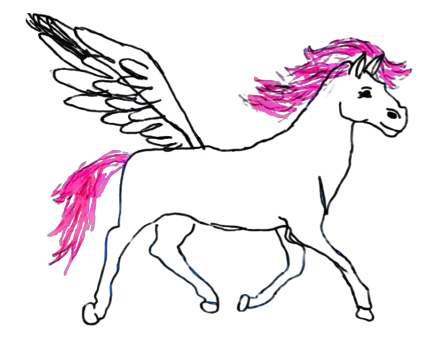 Horse Black PNG